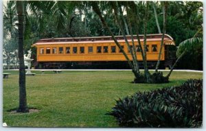 Postcard Flagler Museum's Memento of Bygone Days Palm Beach Florida USA