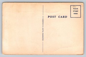 Wash Day in Alaska   Eskimo  Postcard