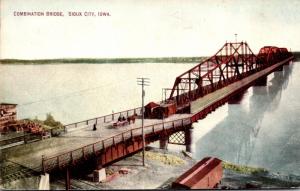 Iowa Sioux City Combination Bridge