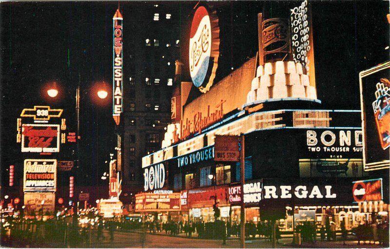 1950s Times Square New York City by Vintage Images