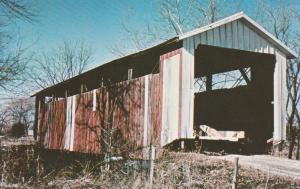 Jon Bright Covered Bridge - Popular Creek near Baltimore, Ohio