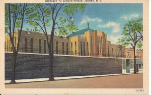 Auburn NY, State Prison, Linen 1940's?