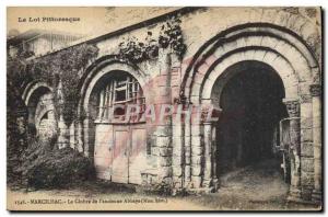 Postcard Old Marcilhac Cloister of & # 39ancienne Abbey