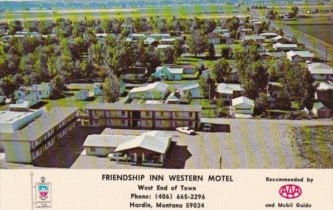 Montana Hardin Friendship Inn Western Motel