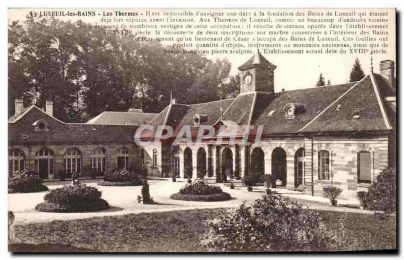 CPA Luxeuil Les Bains Les thermes