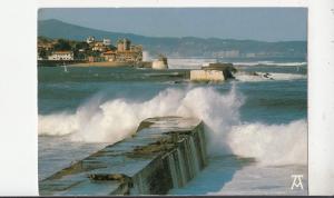 BF31878 saint jean de luz 64 la digue de sainte barbey   france front/back image