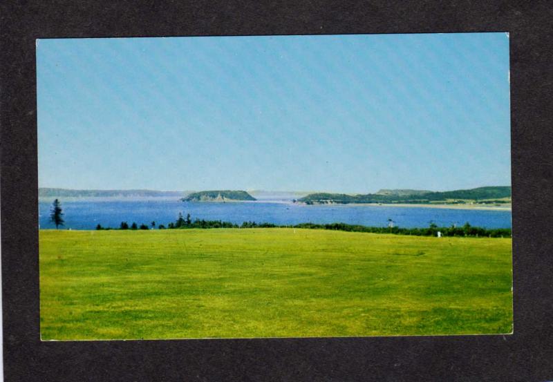 NS View Partridge Island Parrsboro Nova Scotia Canada Carte Postale Postcard