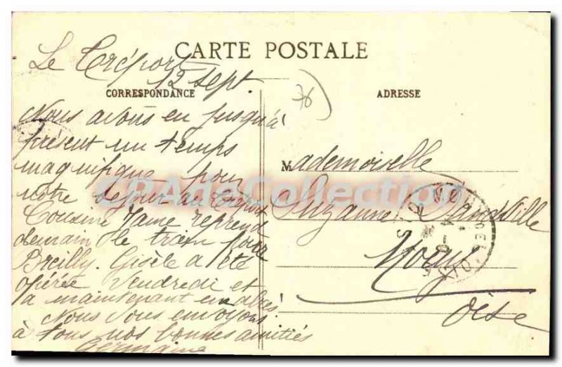 Postcard Old Port Treport