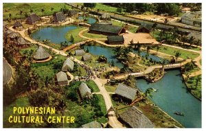 Polynesian Cultural Center at Laie Oahu Hawaii Postcard