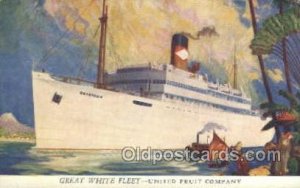 Great White Fleet, United Fruit Company Ship Unused 