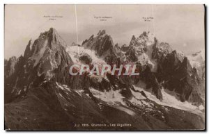 Old Postcard Chamonix Needles