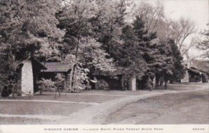 Illinois White Pines Forest State Park Pioneer Cabins 1947