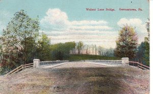 Postcard Walnut Lane Bridge Germantown PA