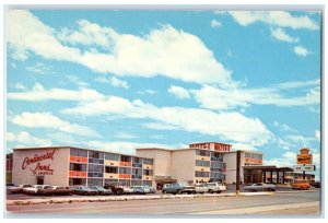 Nashville Tennessee TN Postcard Continental Inns Of America Motel Cars c1960's