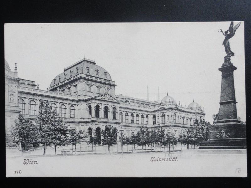 Austria: WEIN Vienna, Universitat c1906 - Old Postcard