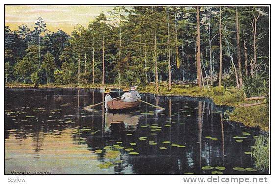 Girls in row-boat , Ronneby , Sweden , 00-10s