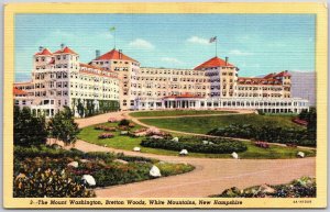 1951 Mount Washington Bretton Woods White Mts. New Hampshire NH Posted Postcard