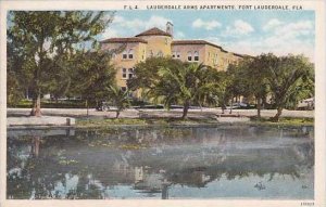 Florida Fort Lauderdale Lauderdale Arms Apartments Curteich