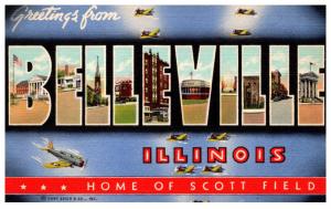 Illinois Belleville LARGE LETTER