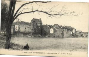 CPA L'Aveyron Pittoresque - ESPALION - Les Rives du Lot (173984)