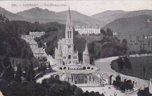 France Lourdes Vue Plongeante 1915