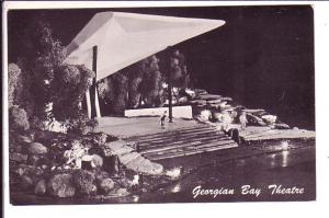 Model of Georgian Bay Theatre, Parry Sound, Ontario, B&W