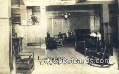 Real Photo - Lobby, YMCA in Kalamazoo, Michigan