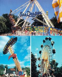 Great Escape Fun Park Lake George c1980s Complete Set of 6 Postcards  I14