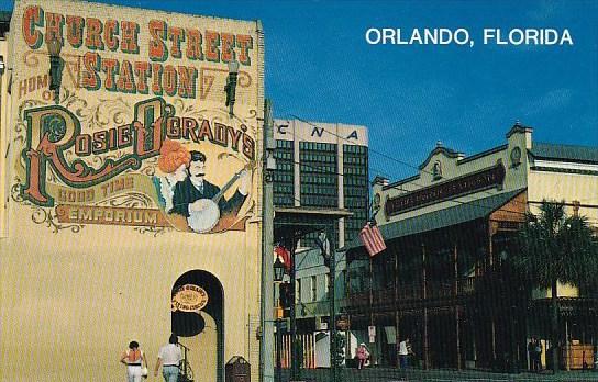 Florida Prlando The Restoration Of Church Street Station