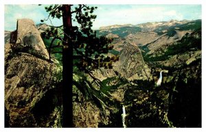 Postcard MOUNTAIN SCENE Yosemite National Park California CA AS9609