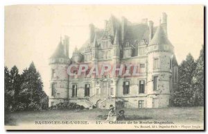 Old Postcard Bagnoles de L'Orne Chateau de la Roche Cars