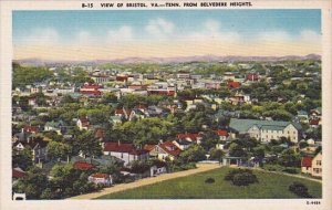 View Of Bristol From Belvedere Heights Virginia Tennessee