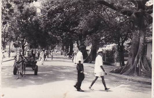 Senegal Street Scene Real Photo