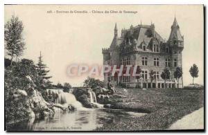 Old Postcard surroundings Grenoble Ratings of Castle Sassenage