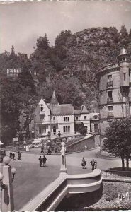 France La Bourboule La Restauration Du Chalet Choussy 1953 Real Photo