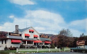 CRESCO PENNSYLVANIA~LANDI'S ITALIAN AMERICAN RESTAURANT-COCKTAIL LOUNGE POSTCARD