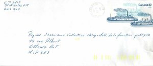 Entier Postal Stationery Postal Canadian Charter Boat A Apollinaire