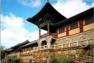 Korea Kyongjo Pomyung-ru Pavilion At Pulguk-sa Temple