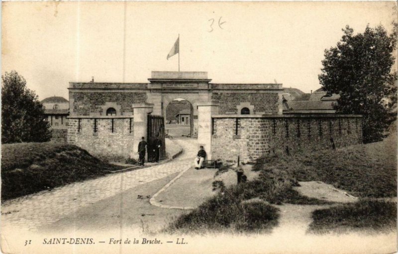 CPA SAINT-DENIS Fort de la Briche (569229)