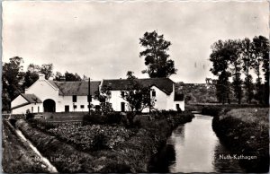 Netherlands Nuth Kathagen Limburg Vintage RPPC C025