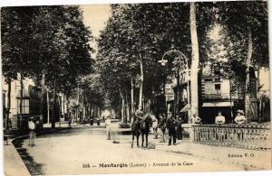 CPA MONTARGIS - Avenue de la Gare (251557)