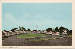 Tide View Cottages Truro NS Nova Scotia UNUSED Vintage Postcard D90