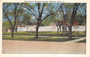 Free tourist camping ground Emporia Kansas