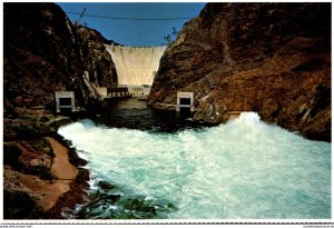 Nevada/Arizona Hoover Dam Turbulent Waters