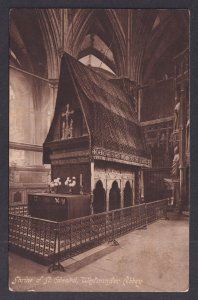 Vintage Postcard United Kingdom Westminster Abbey Shrine of St. Edward