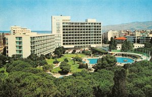 Izmir, Turkey  HOTEL GRAND EFES~EPHESUS  Bird's Eye View~Pool  VINTAGE  Postcard