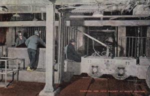 Mines Dumping Ore Into Pocket At Shaft Station