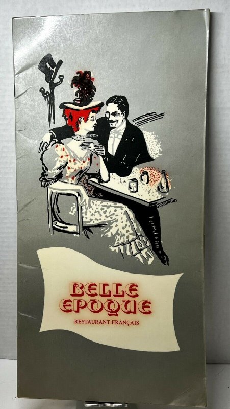 Vintage Belle Epoque Restaurant Innsbruck Austria Menu