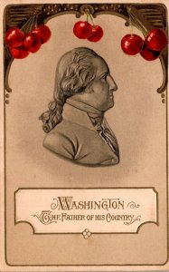 George Washington The Father Of Our Country 1915 Embossed