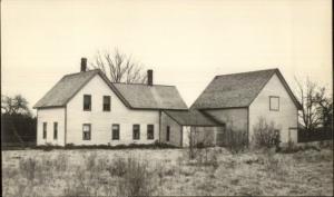 Thomaston ME or Cushing Home & Barn Joel Miller Real Photo Postcard